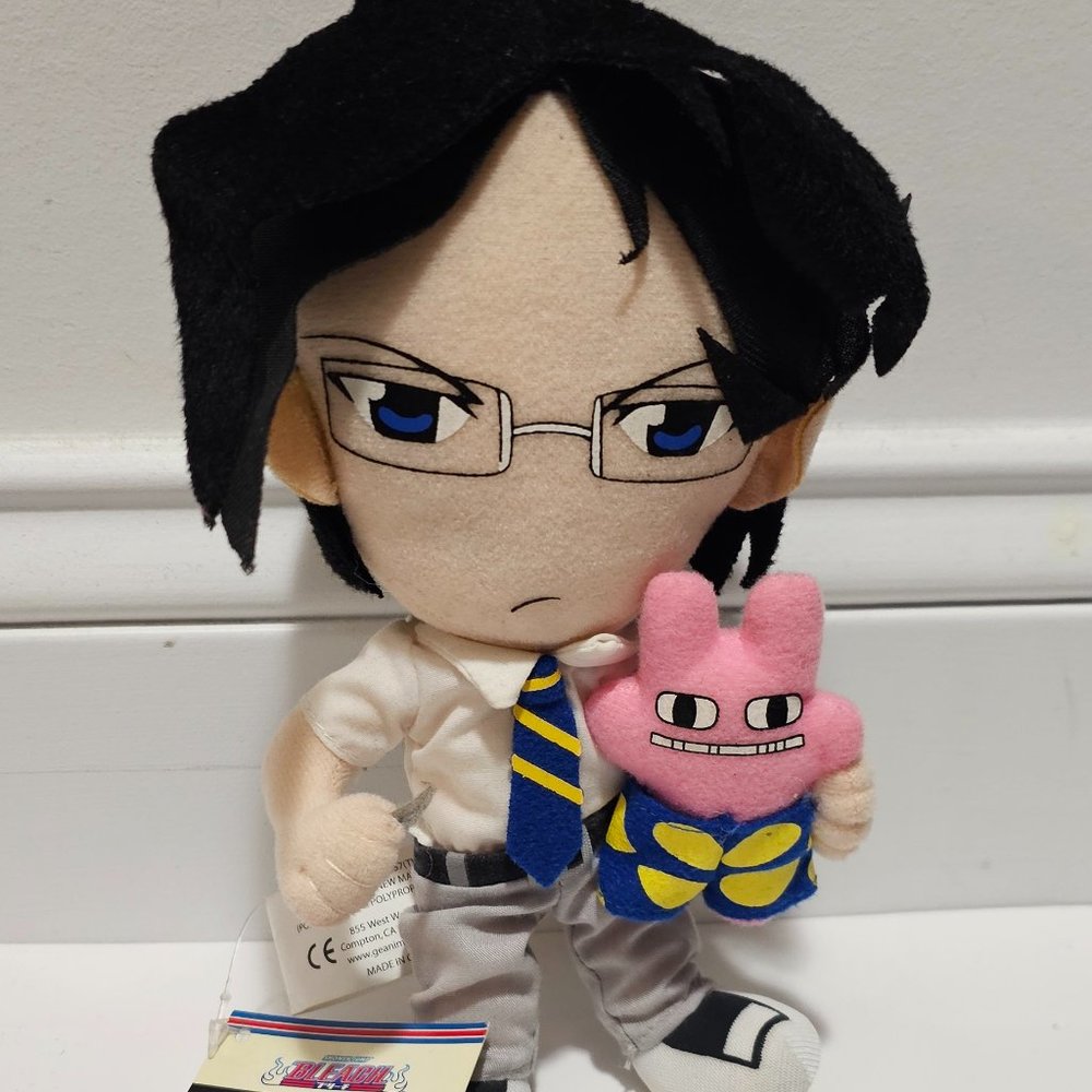 NEW Shonen Jump Viz Media Bleach Uryū Ishida 7" Plush Figure